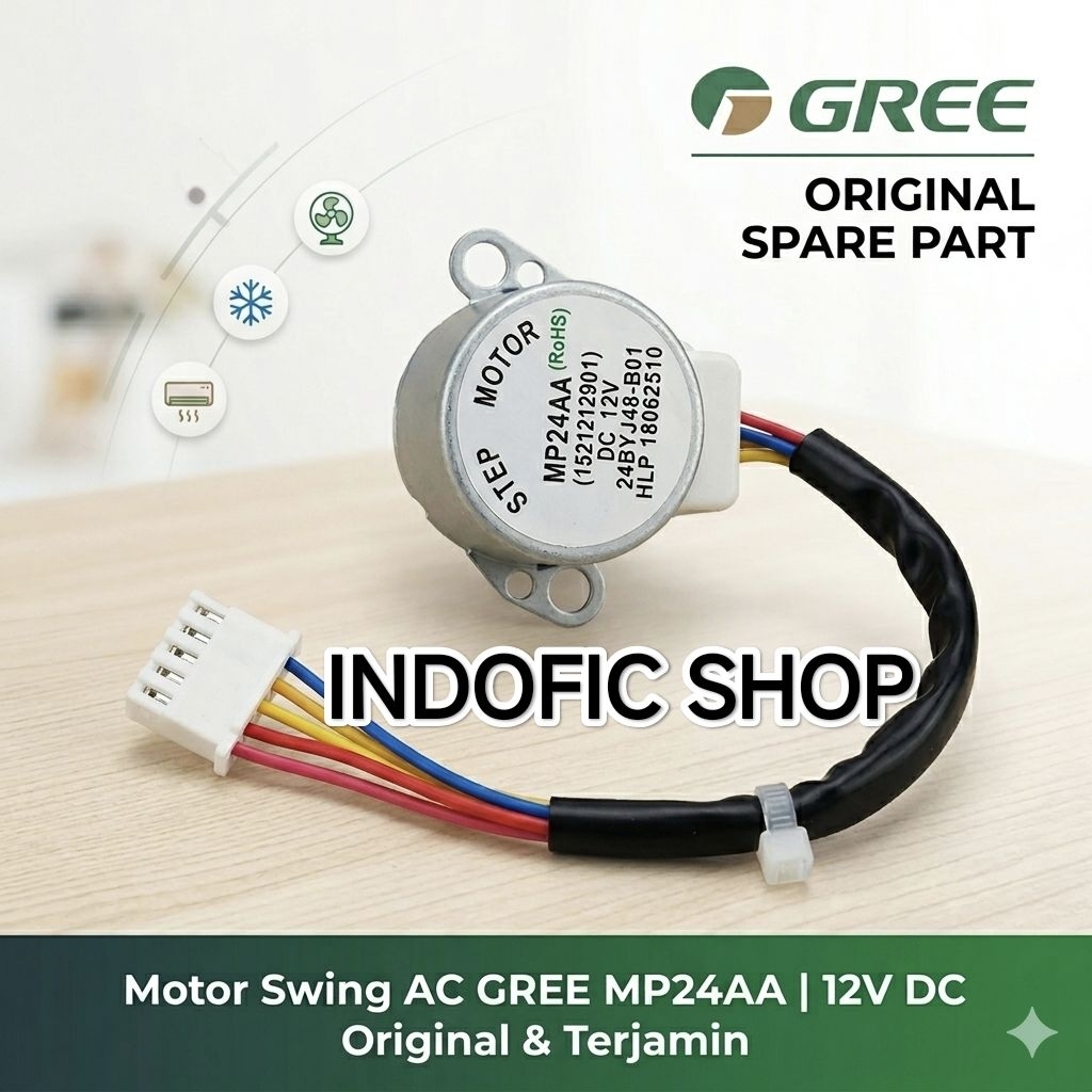 DINAMO AC SWING AC GREE STEP MOTOR GREE ORIGINAL