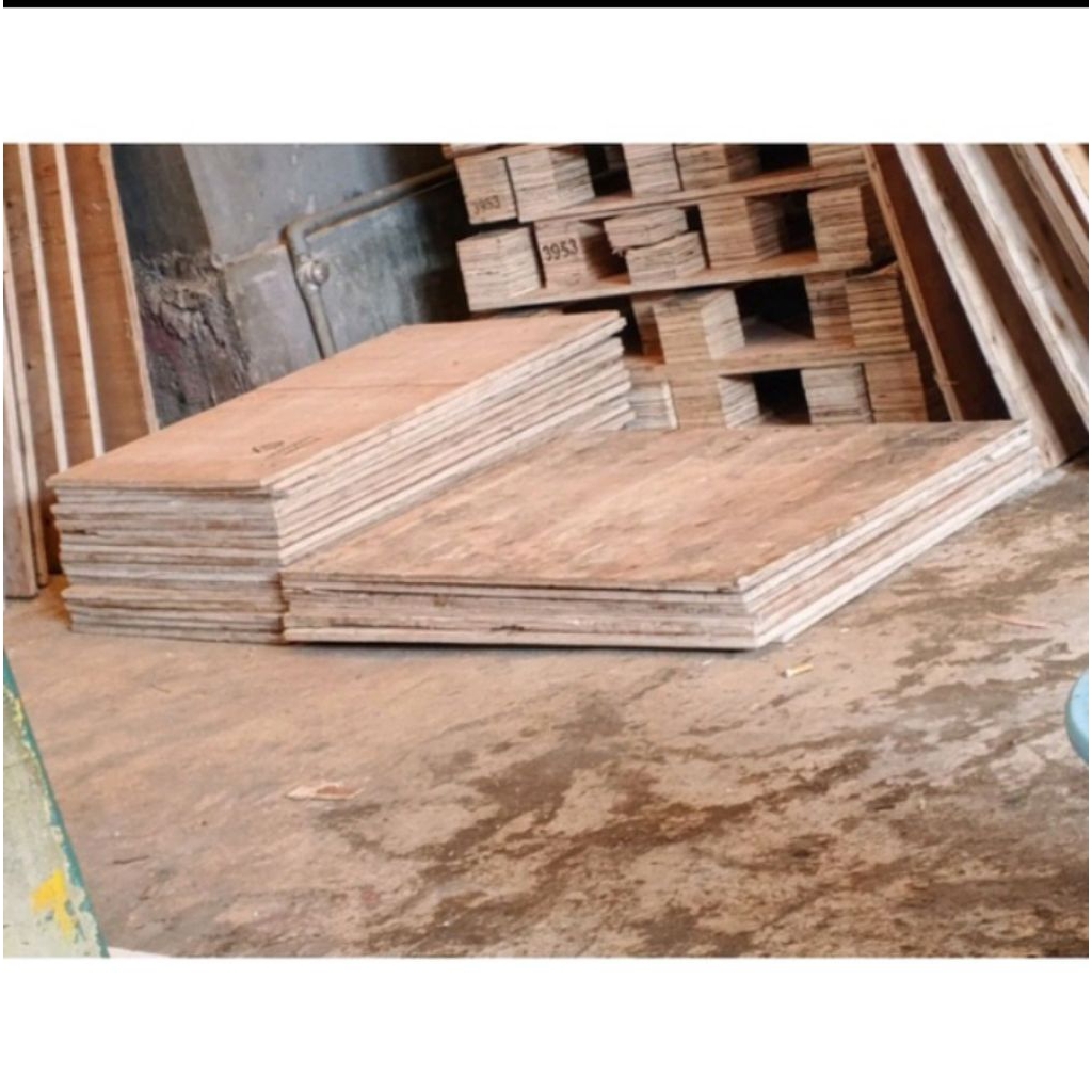60.80 Triplek Bekas Palet tebal 12mm