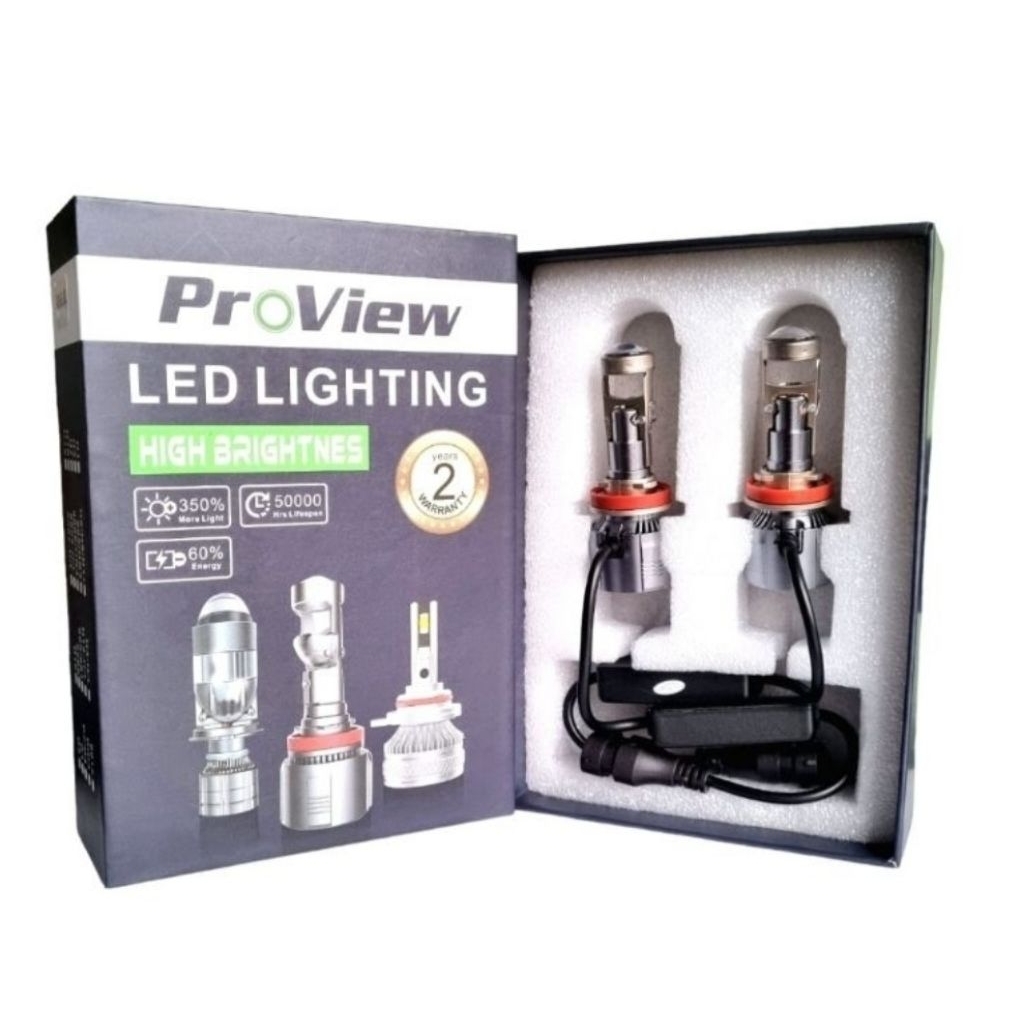 LAMPU PROVIEW LED HEADLIGHT P55 H11 50W 6500K