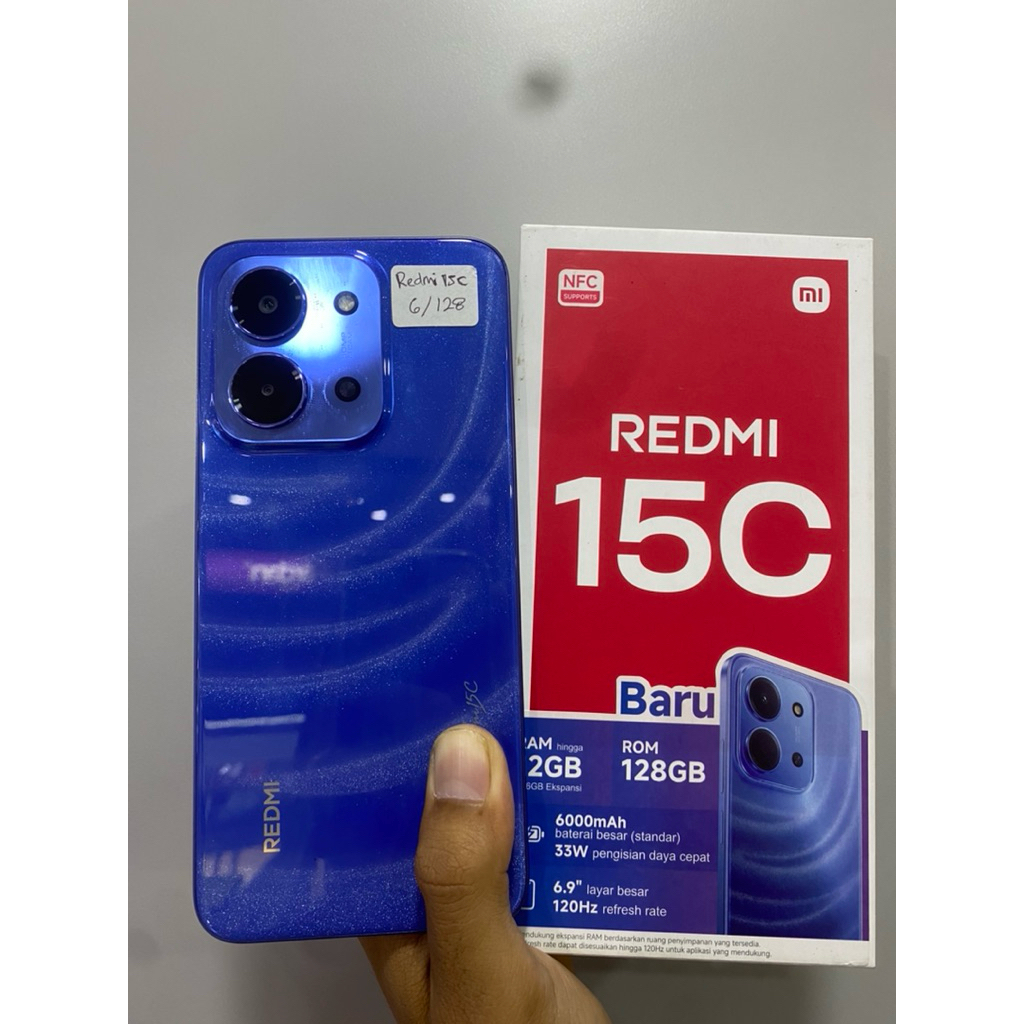 redmi 15C ram 8/256 second bekas