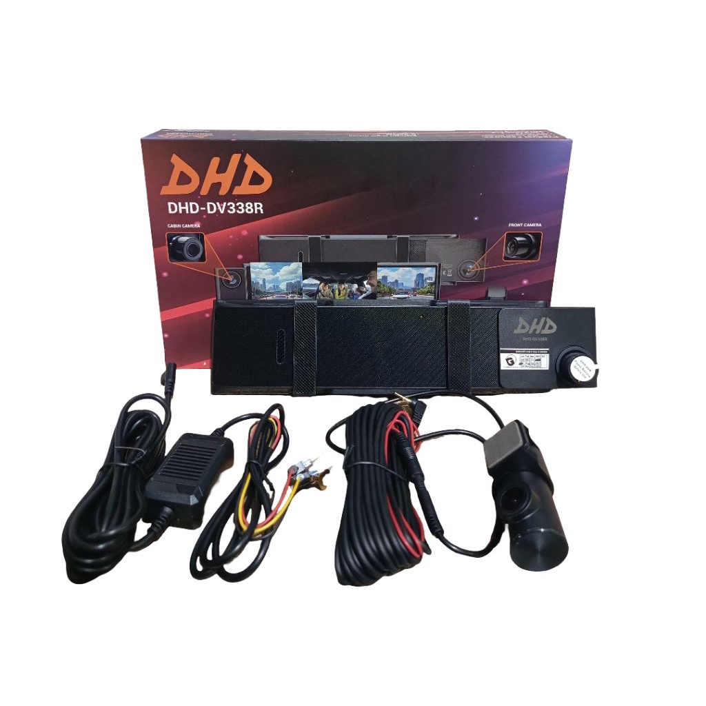 DVR DHD-DV338R DVR Dascam 3 Kamera Spion DHD 4K - Wifi 11,25 inch