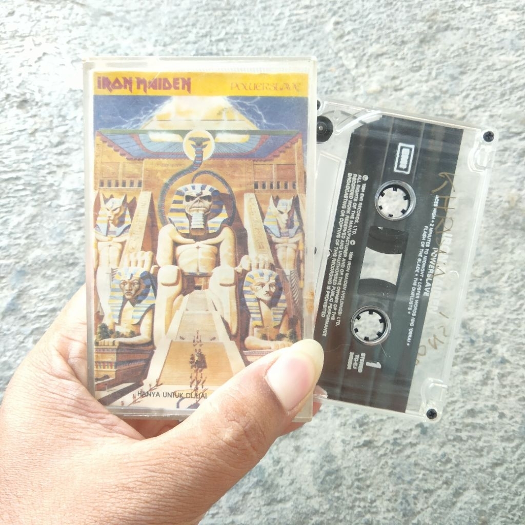Kaset Pita Iron Maiden - Power Slave