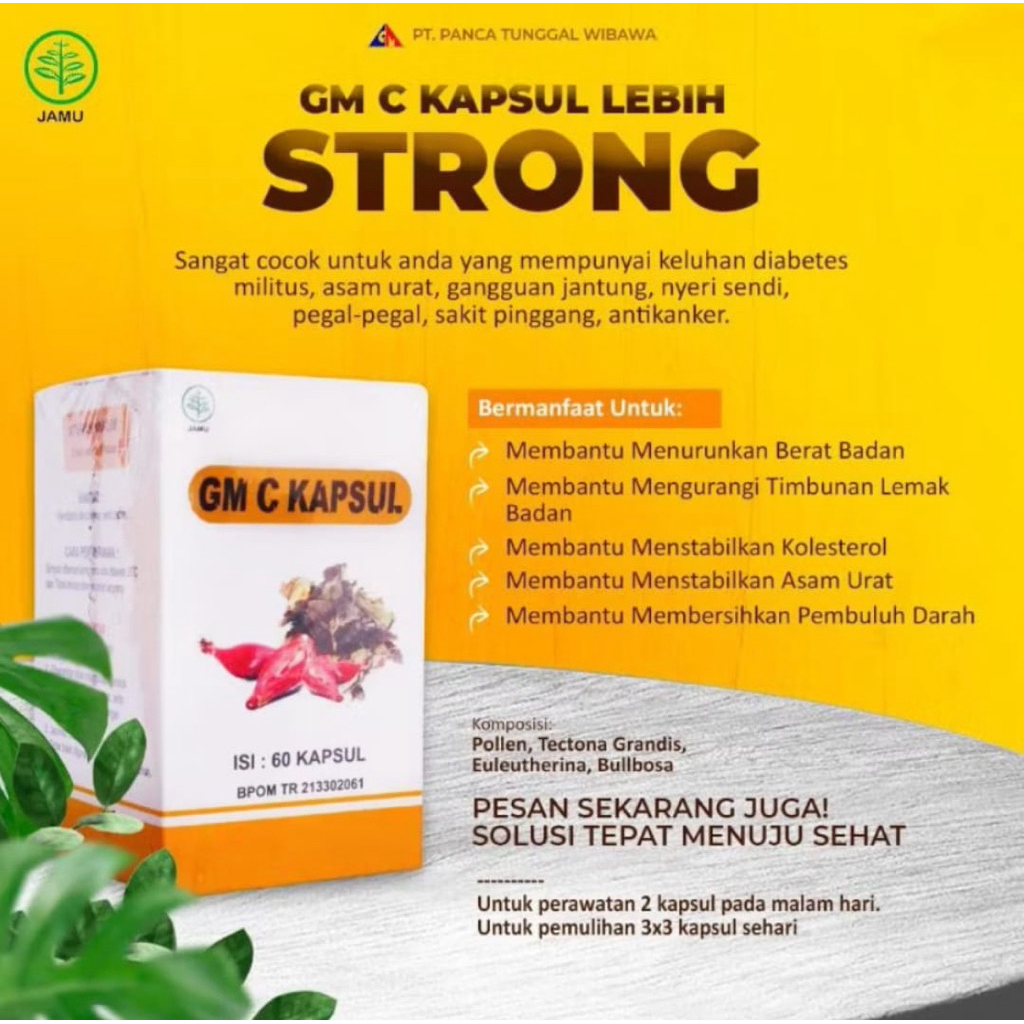 GM C kapsul original