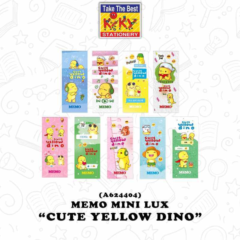 Buku Memo Mini Lux Bunnie Kiky