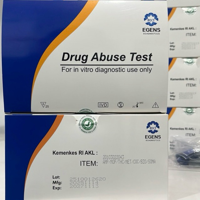 Multi drug test Narkoba- 7 Parameter SOMA EGENS