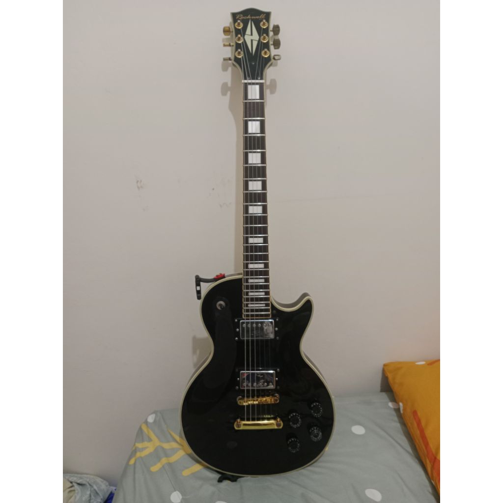 Gitar les paul black beauty Rockwell bekas