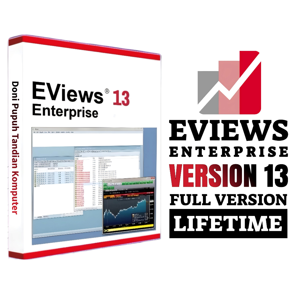 Eviews13 Full Version Lifetime + Video Cara Install