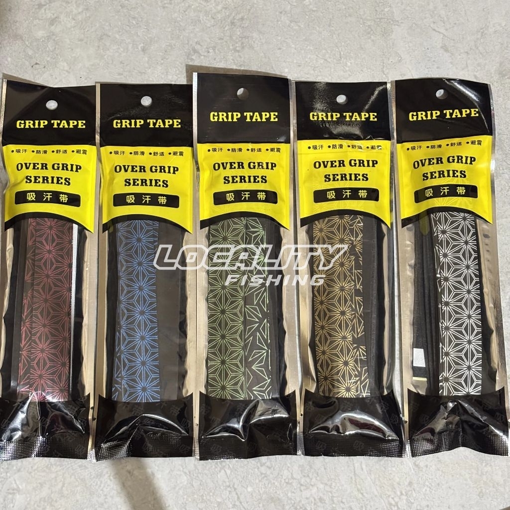 GRIP TEGEK JORAN PANCING MOTIF GRADASI BERTULANG