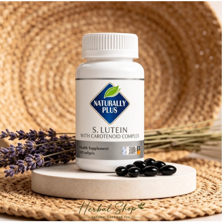 Kemasan Baru S lutena Original Slutena S lutena Naturally Plus Obat Mata Minus & Plus