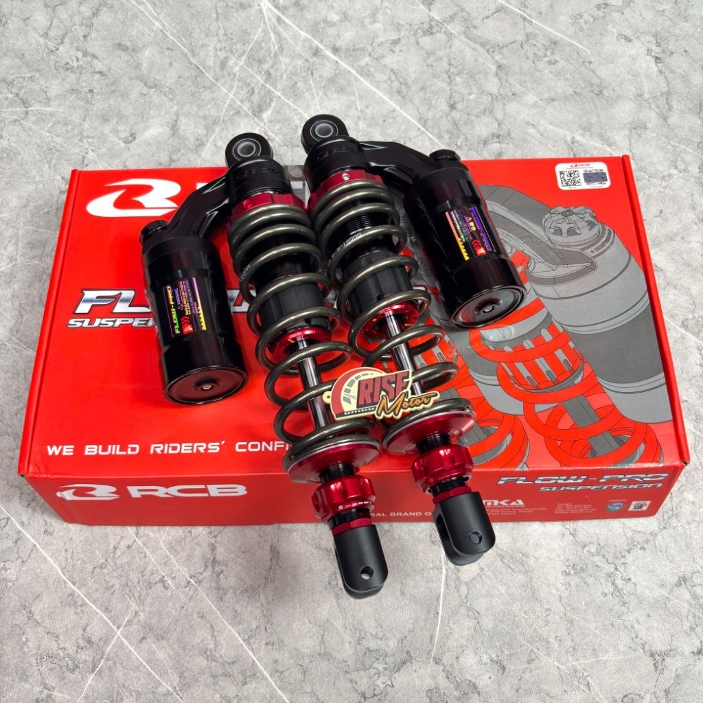 SHOCK RCB RACING BOY FLOW PRO NMAX TURBO TITANIUM 320 MM