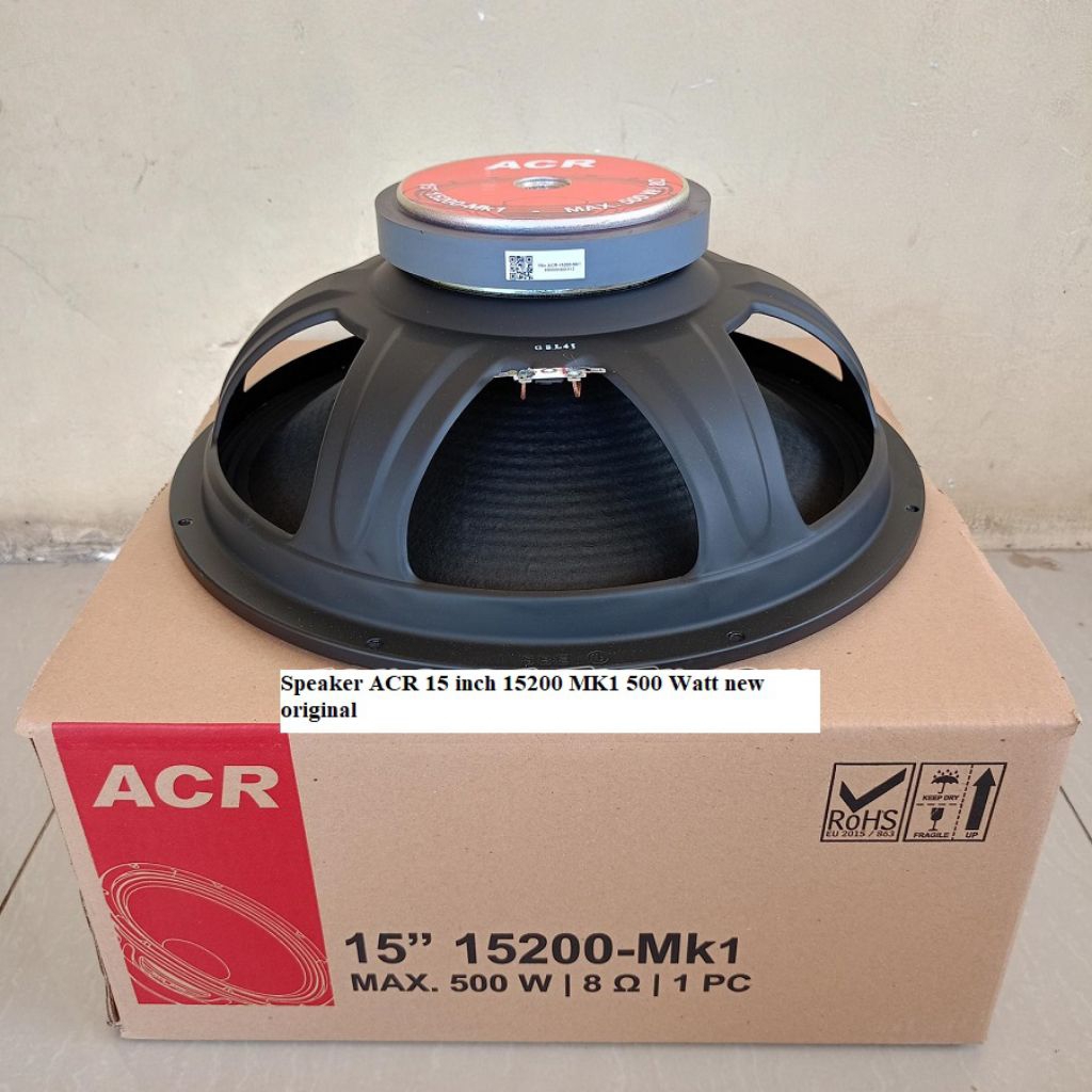 Speaker ACR Full Range 15 Inch 15200 MK1
