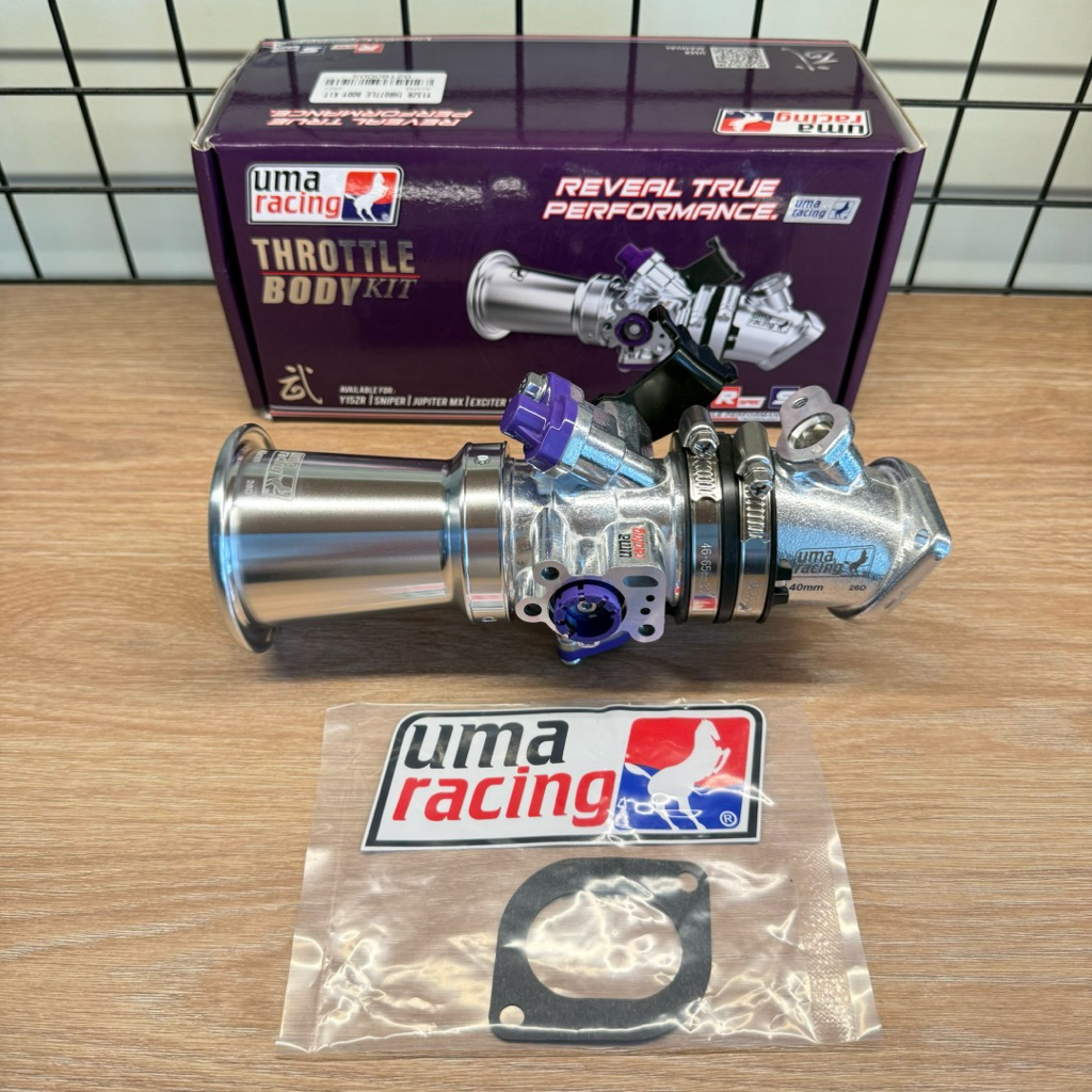 THROTTLE BODY UMA RACING LC 150 MX KING 40 TYPE KOIN