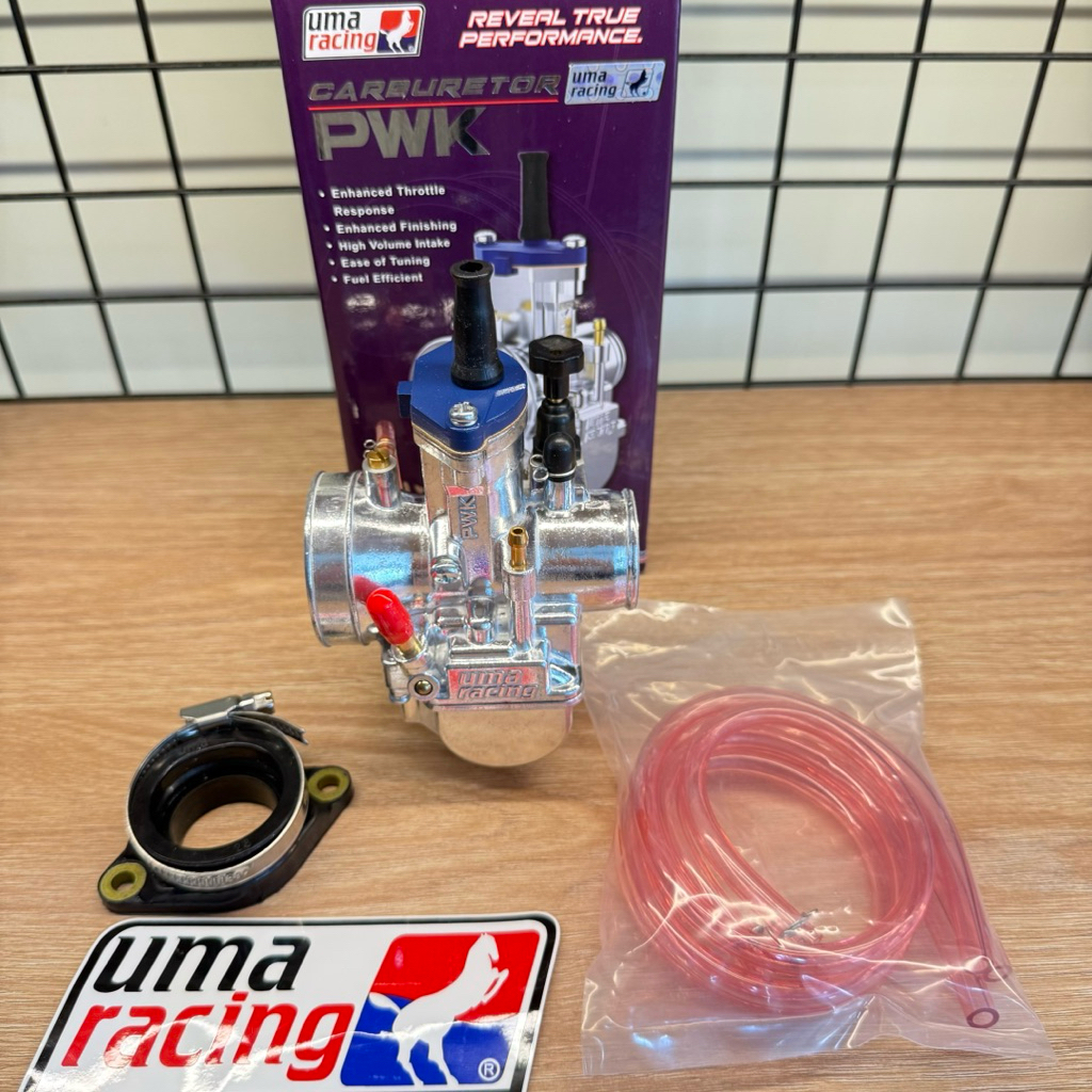Pwk uma 28 30 32 v3 original karbu carburator uma racing easy seting original