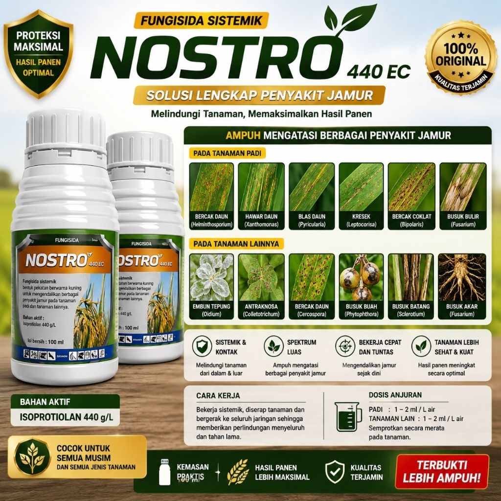 Nostro 440ec fungisida sistemik+ZPT