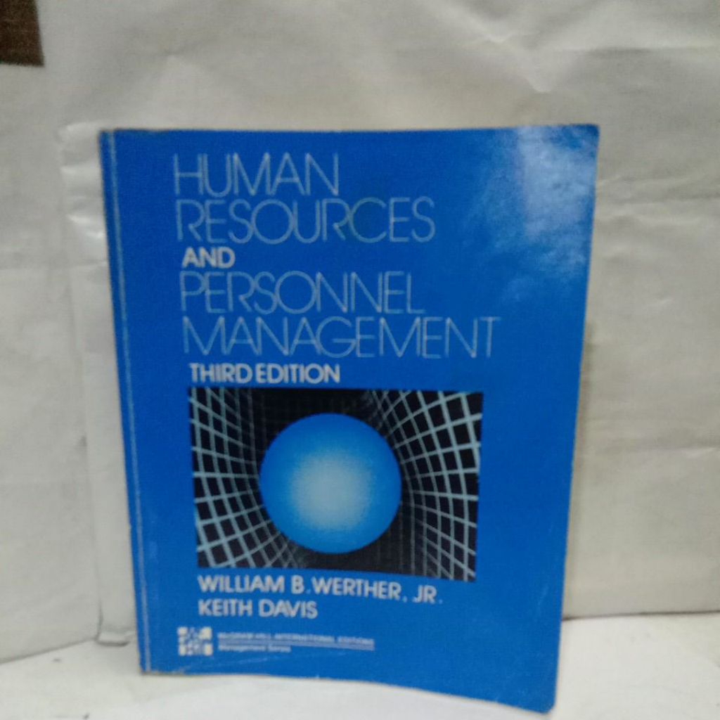 Seken Original Buku Human Tesources and Personnel Management, Third Edition, Keith Davis
