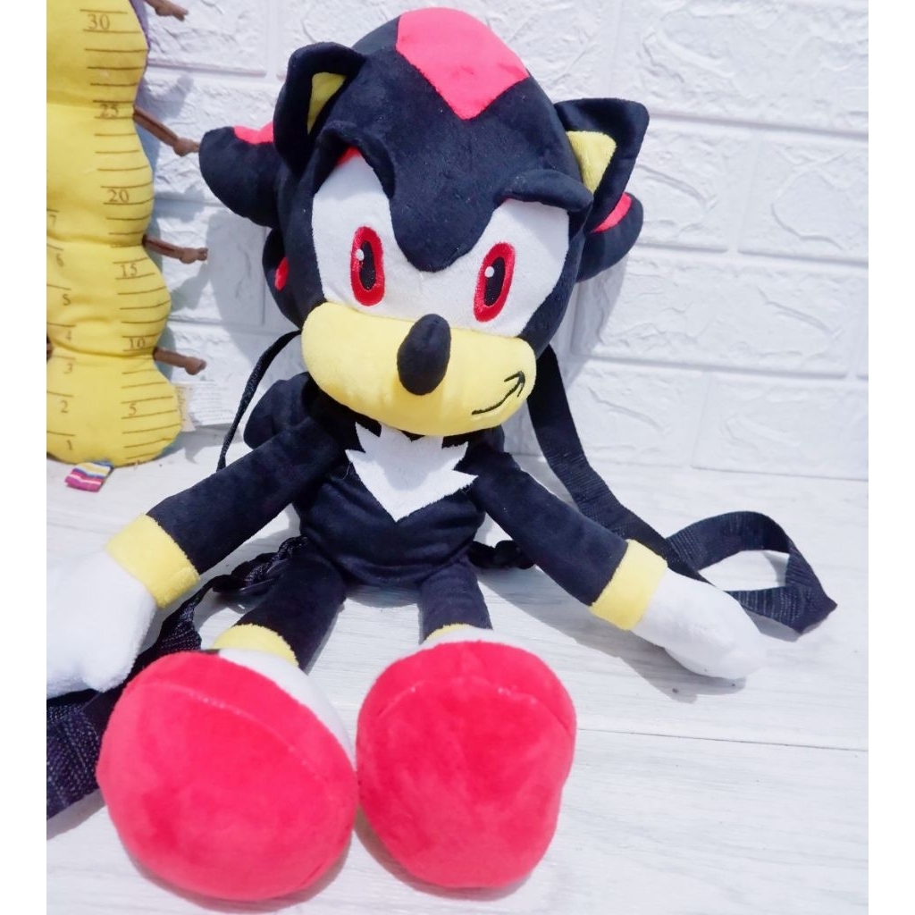 Tas Boneka Sonic Shadow The Hedgehog