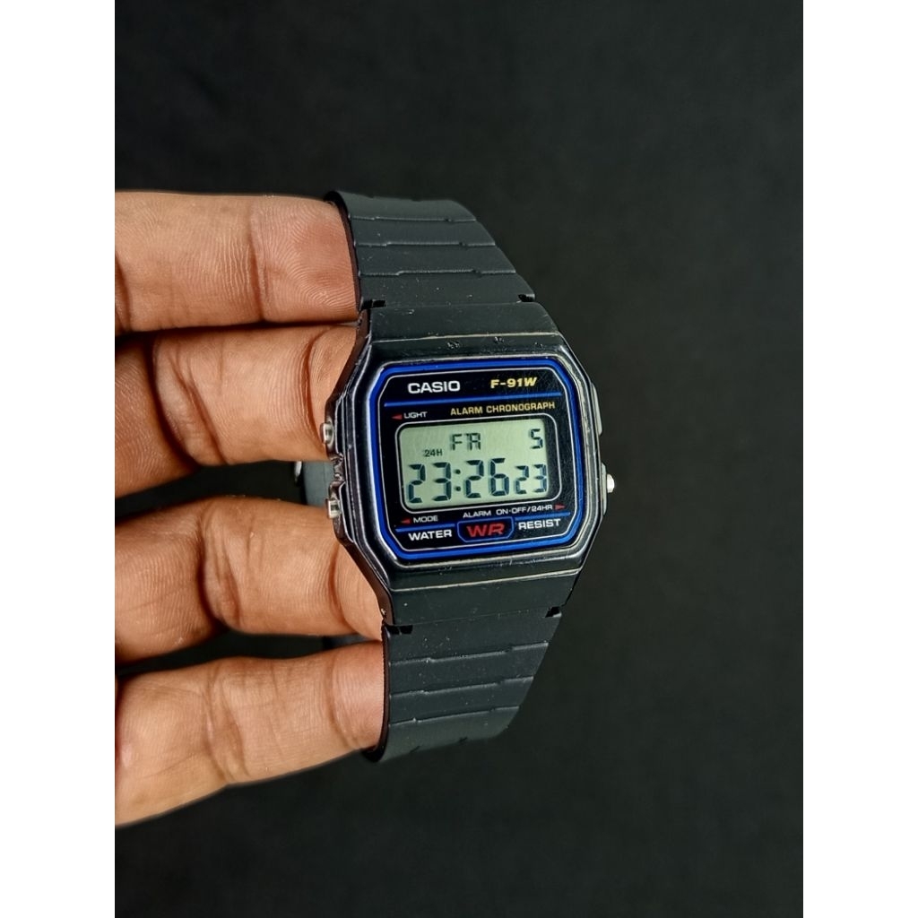 CASIO F91W ORIGINAL BEKAS