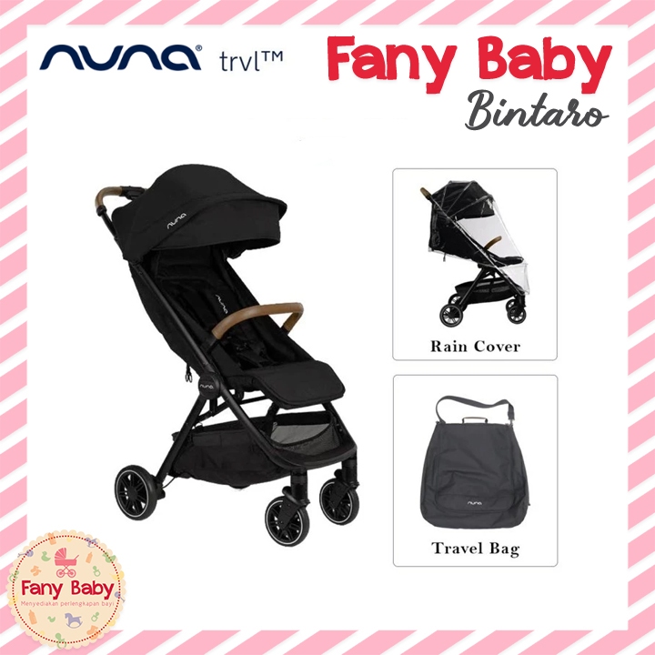 NUNA BABY STROLLER TRVL WITH RC + BAG / KERETA DORONG BAYI