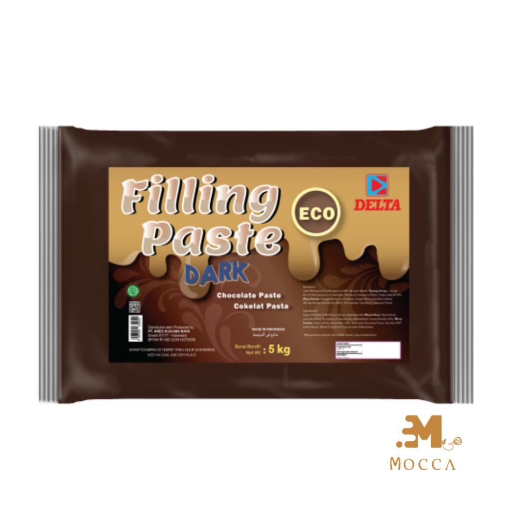 PASTA DELTA COKLAT DAN ECO DARK 5KG/ FILLING COKLAT DELTA