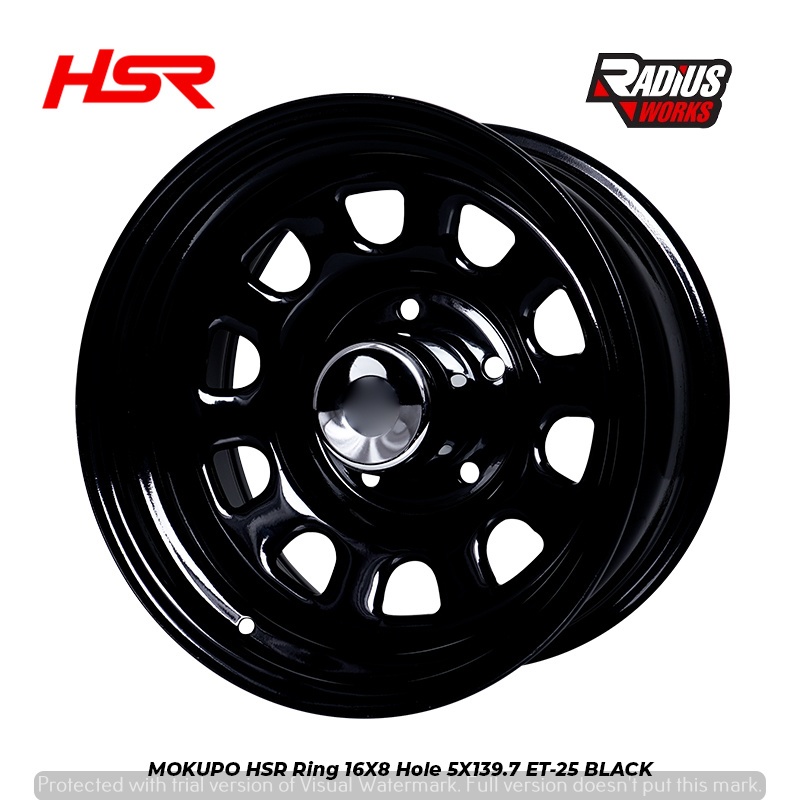 VELG MOBIL OFFROAD HSR MOKUPO RING 16, JIMNY, KATANA, ESCUDO, TAFT