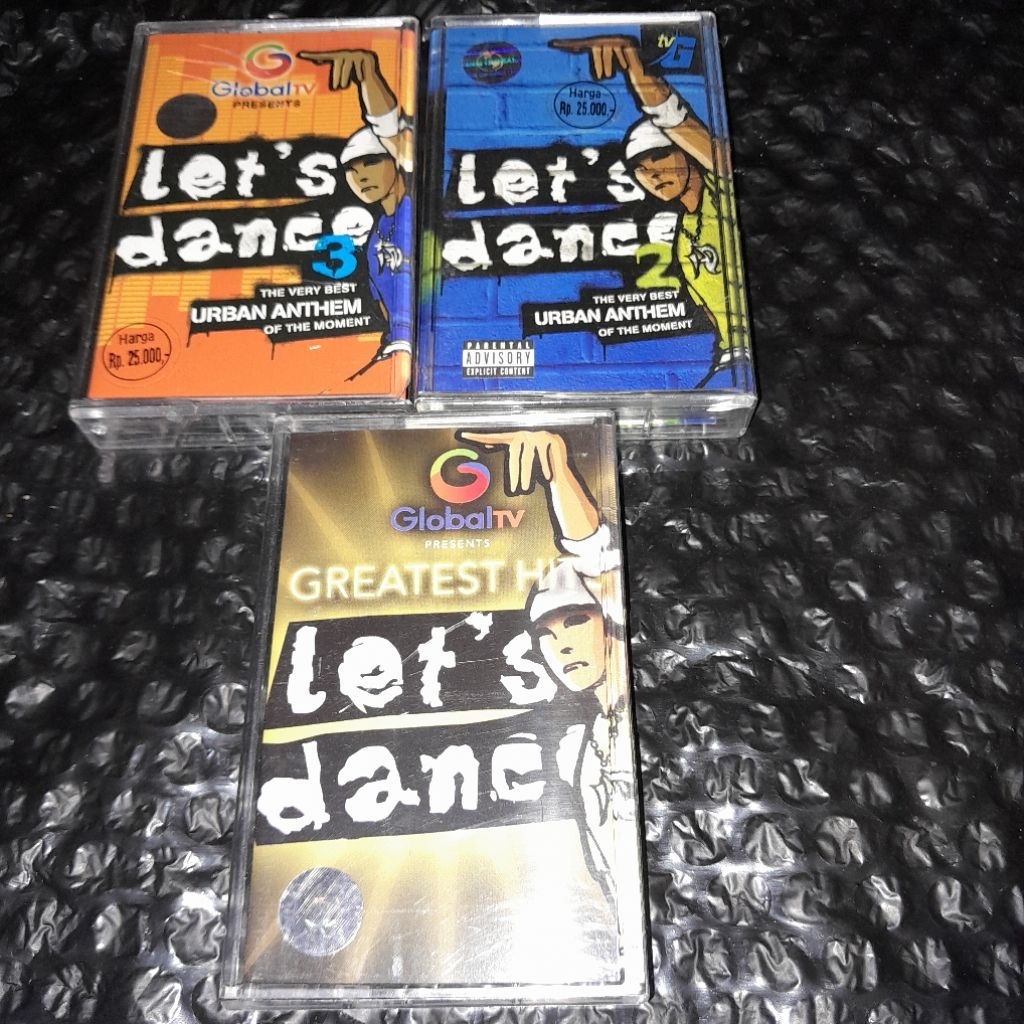 kaset pita let's dance (kanye west,akon,50 cent,daddy yankee,nas,rihanna)