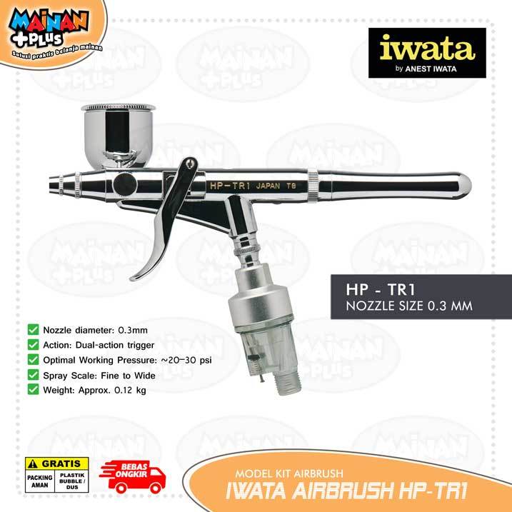 AIRBRUSH IWATA REVOLUTION HP-TR1 0.3MM PENBRUSH MODEL KIT GUNPLA GUNDAM TOOLS