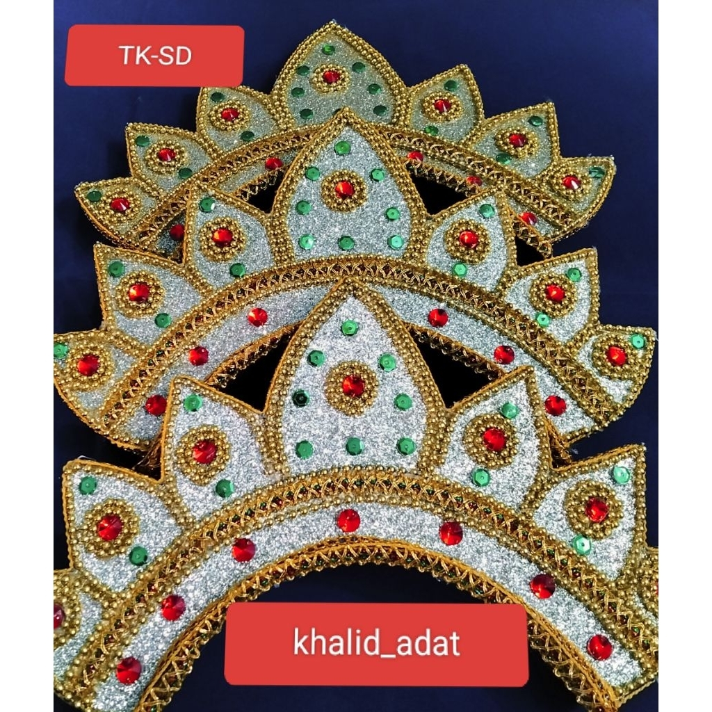 sunting tari anak - mahkota tari anak - sunting Aceh - sunting melayu