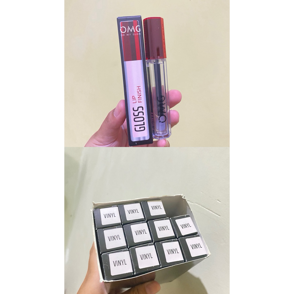 Omg lipgloss vinyl
