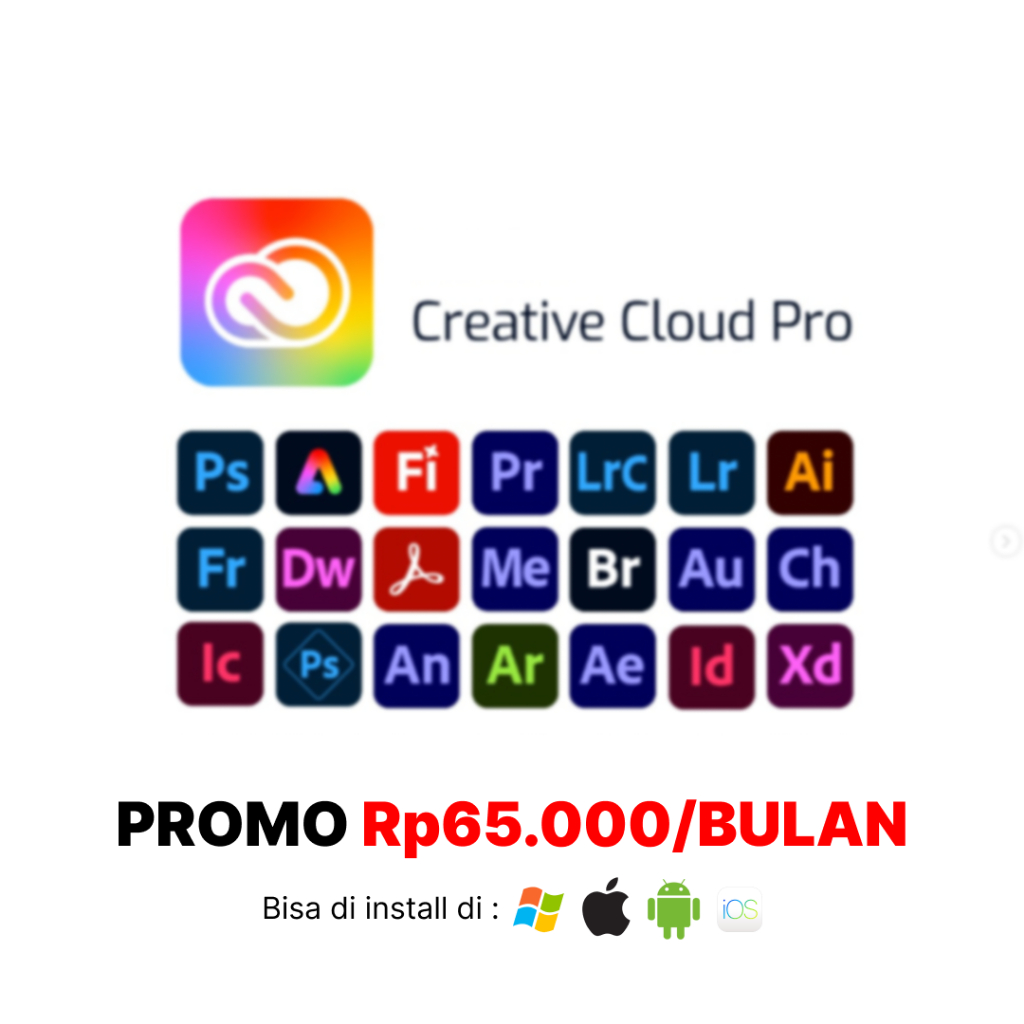 Adoboe Creative Cloud All App - 100GB Cloud Storage
