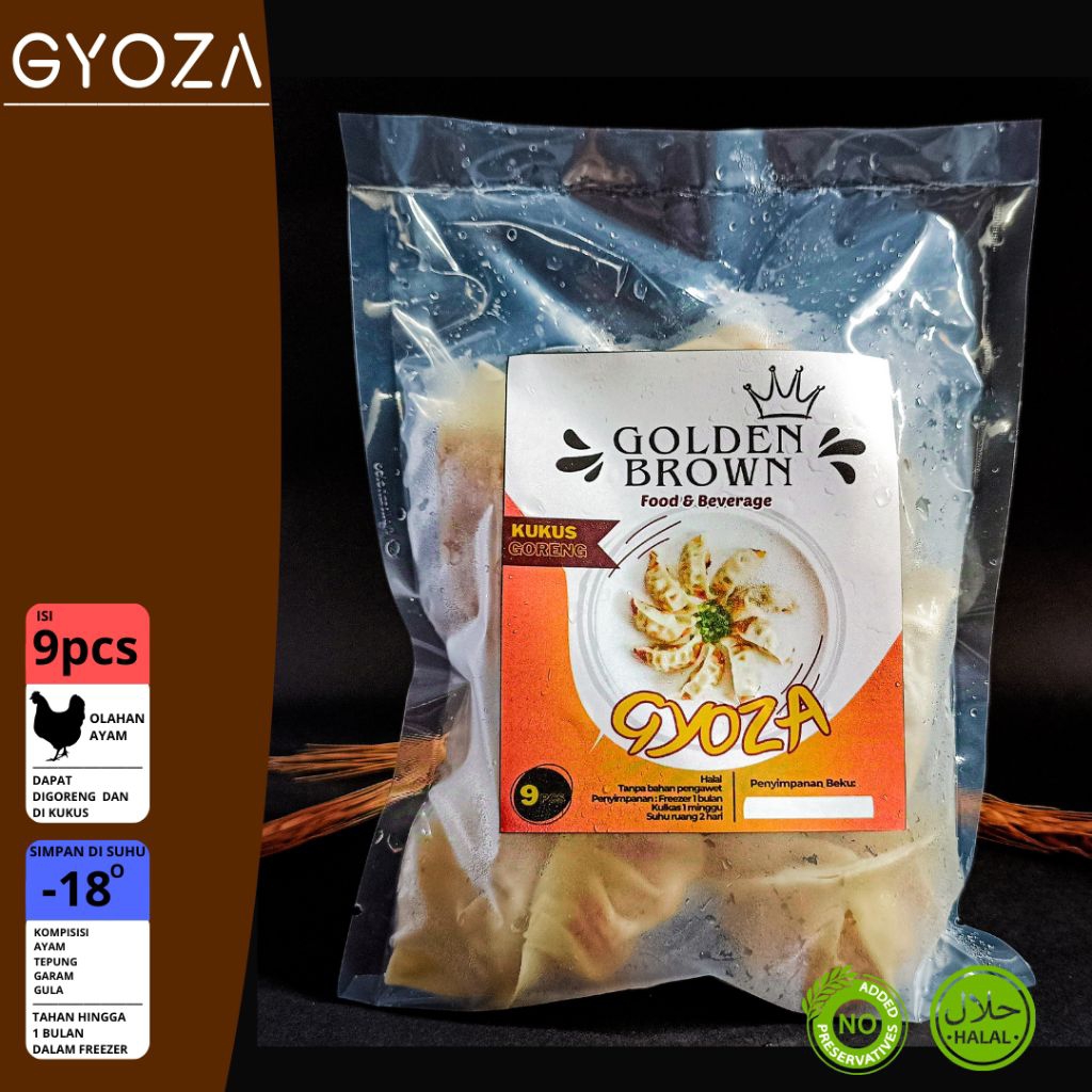 Dimsum Gyoza FROZEN | isi 10pcs HALAL | di area Surabaya