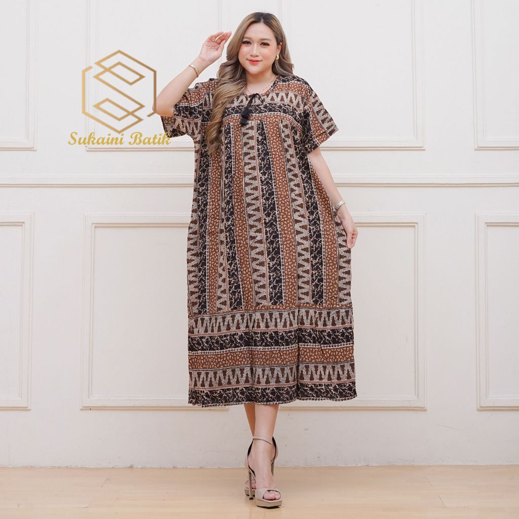 DASTER WANITA SULTAN KARLA JUMBO LD 120 CM STANDAR LD 110 CM BUSUI BAHAN RAYON PREMIUM ADEM LEMBUT N