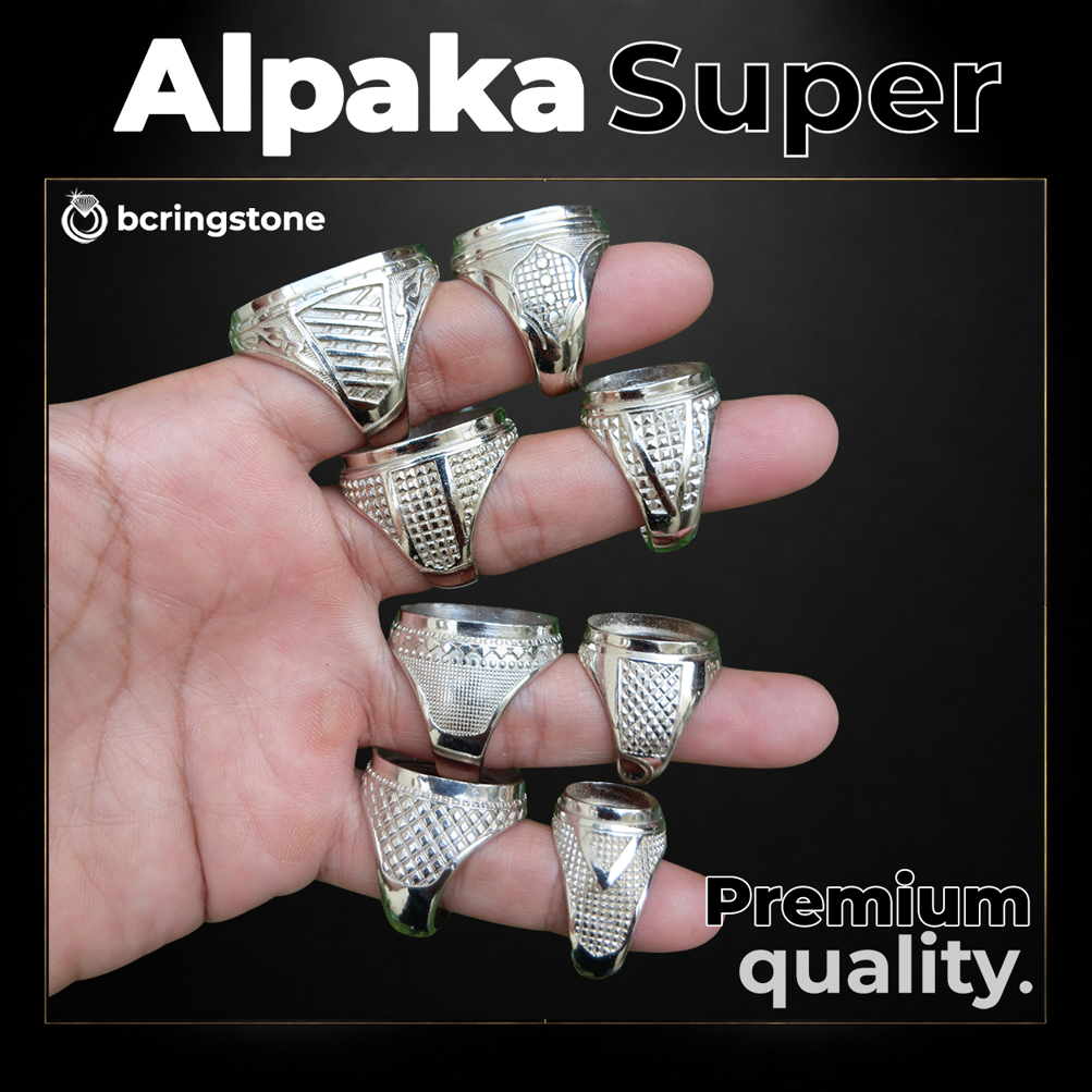 GROSIR CINCIN EMBAN RING ALPAKA SUPER