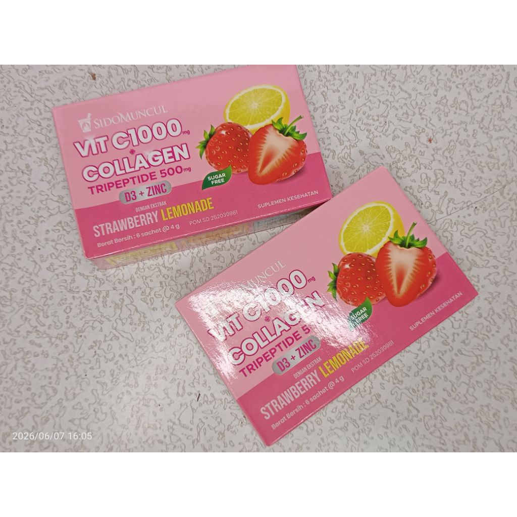 Vitamin C1000 Collagen Sidomuncul - 3 Box