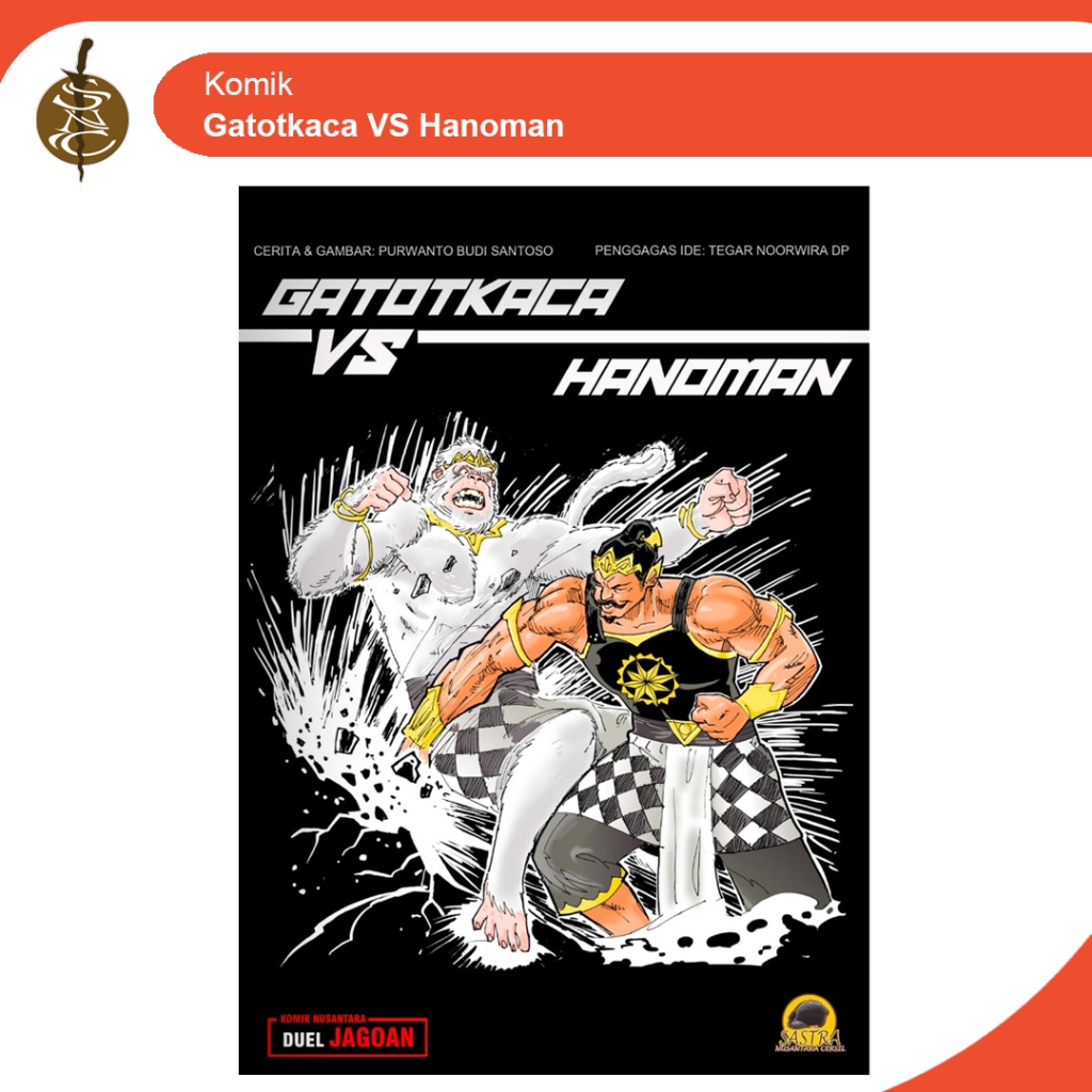 Gatotkaca VS Hanoman - Komik Aksi, Wayang