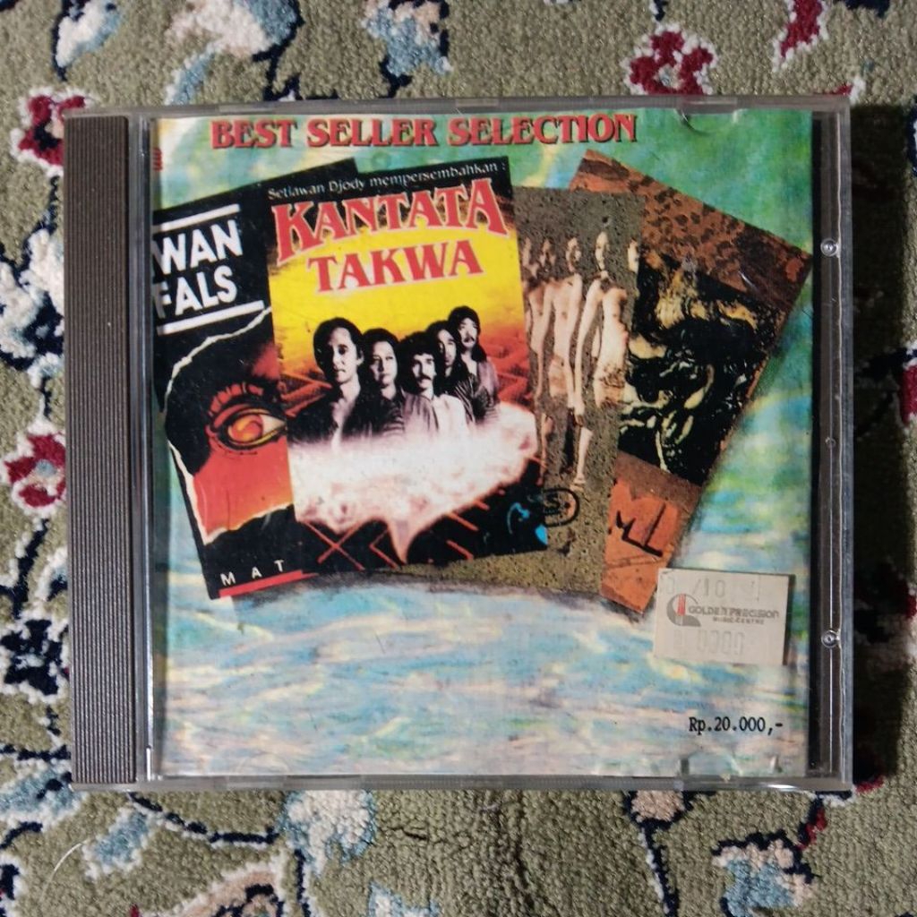 CD BEST SELLER SELECTION (KANTATA TAKWA, SWAMI, IWAN FALS )