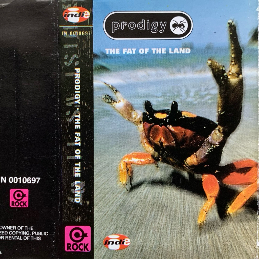 Kaset Pita Prodigy - The Fat Of The Land (1997 XL Recordings)