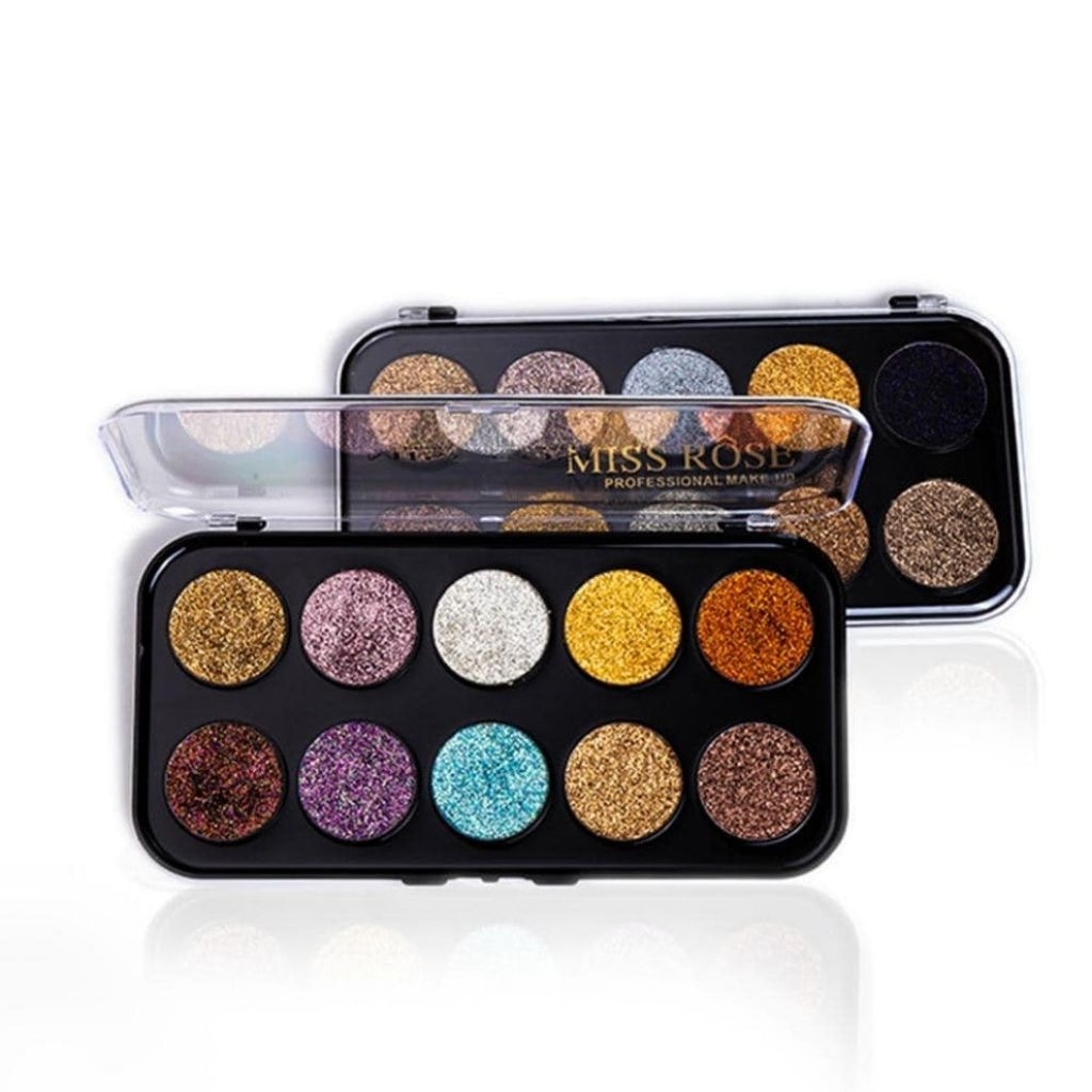 Pallete Eyeshadow Glitter Miss Rose