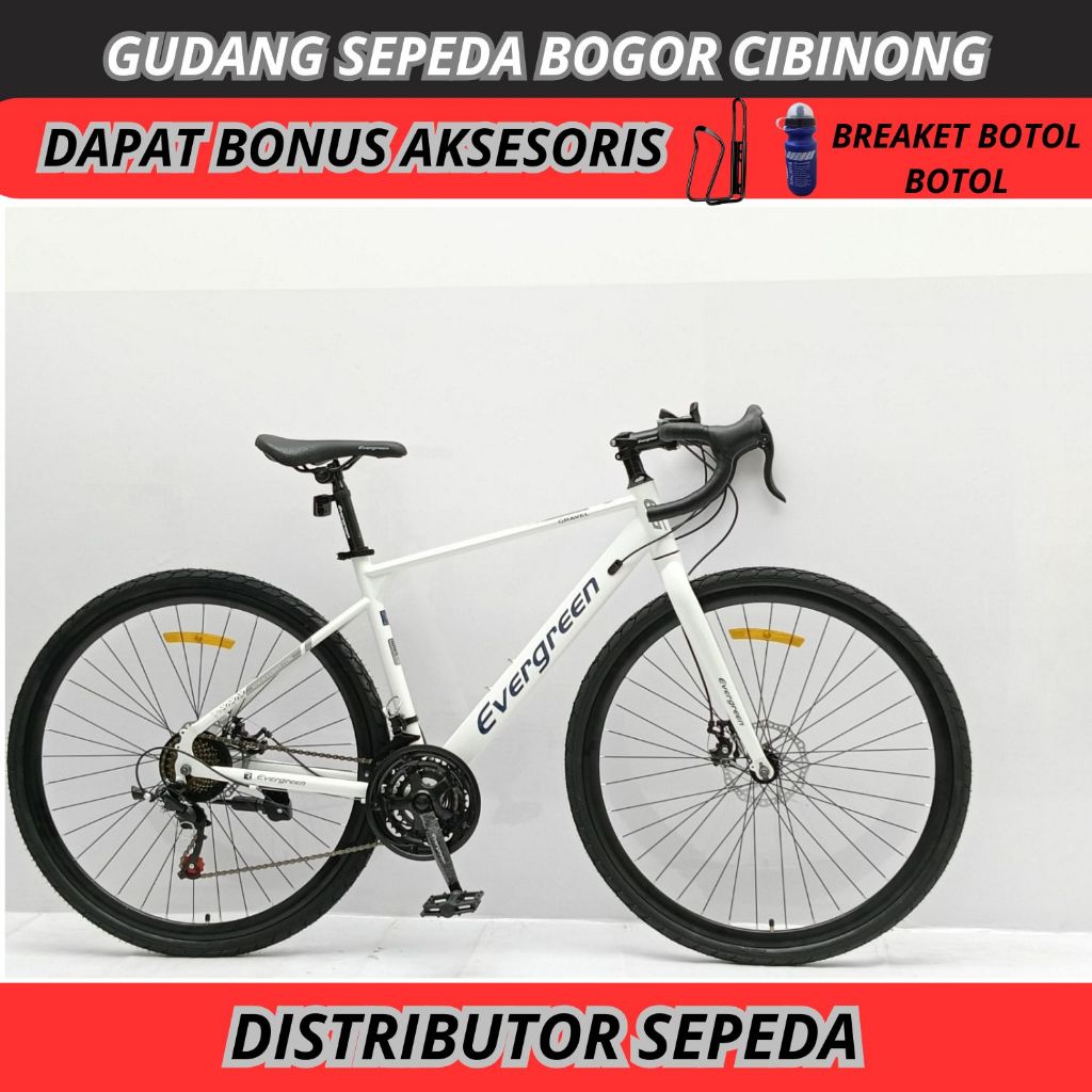 Sepeda Road Bike 700c Evergreen JAZZ