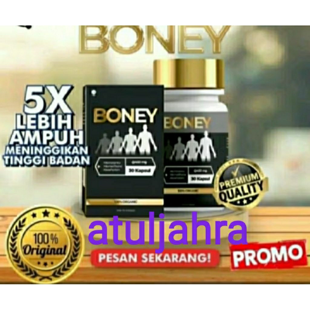 kapsul herbal Boney peninggi badan alami