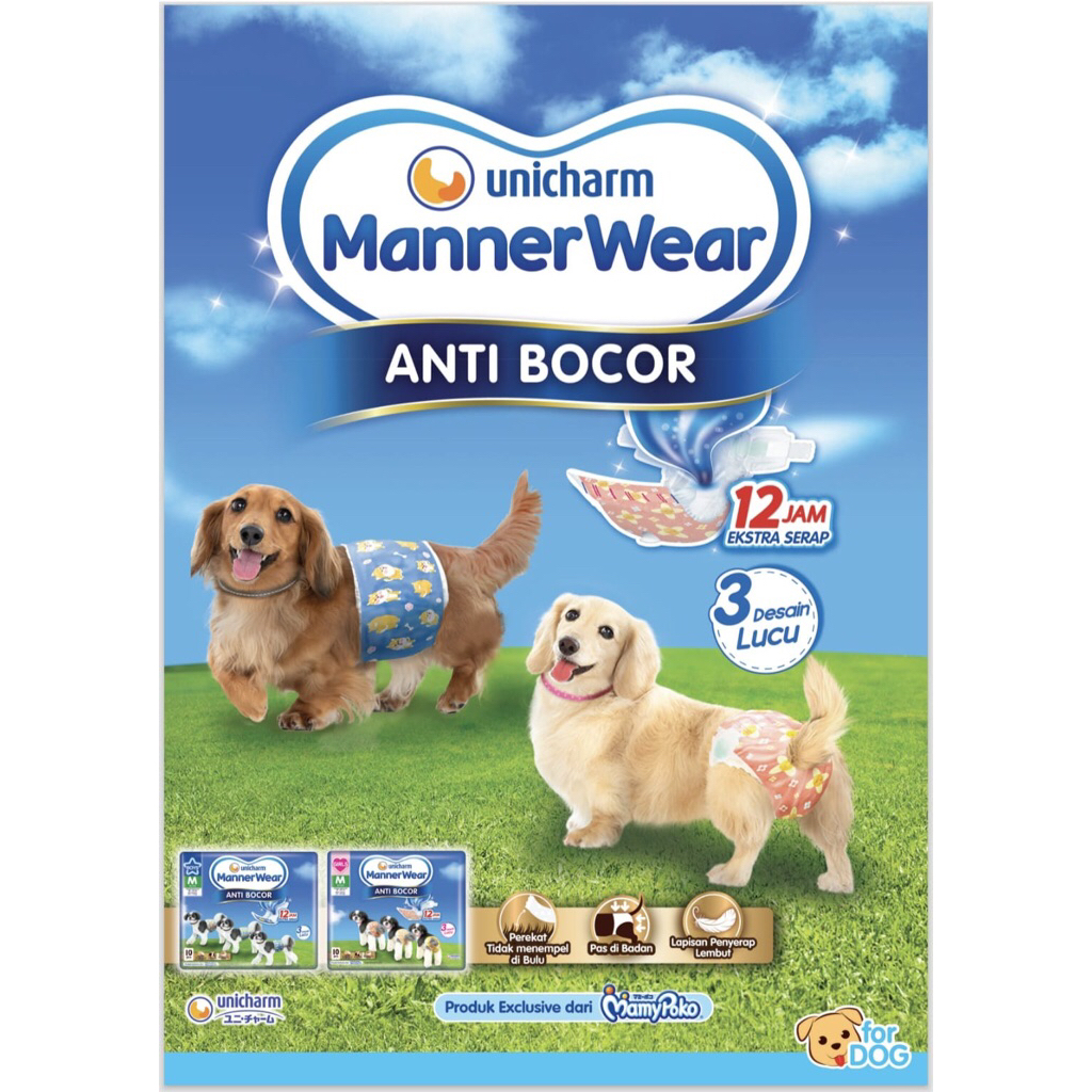 POPOK ANJING UNICHARM Manner Wear