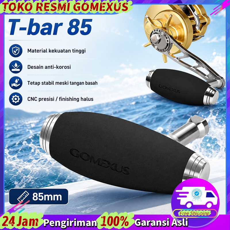 Gomexus Saltwater Type T-bar Handle Knob used for Shimano Daiwa  Saragosa SW Series Penn Clash Confl