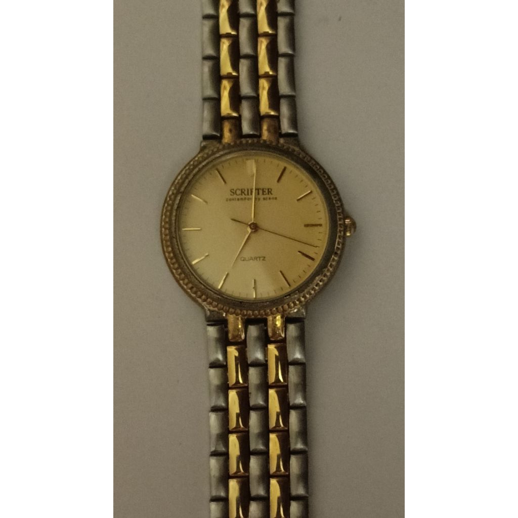 J Axis Scripter Quartz Watch