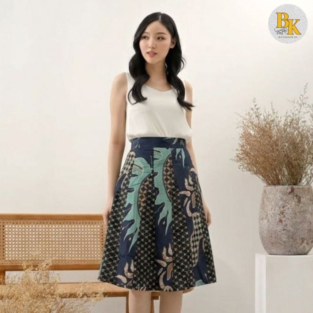 Rok Batik Wanita 261 AYU / Batik Modern / Rok Batik Modern/Nuansa Batik / Batik Etnik