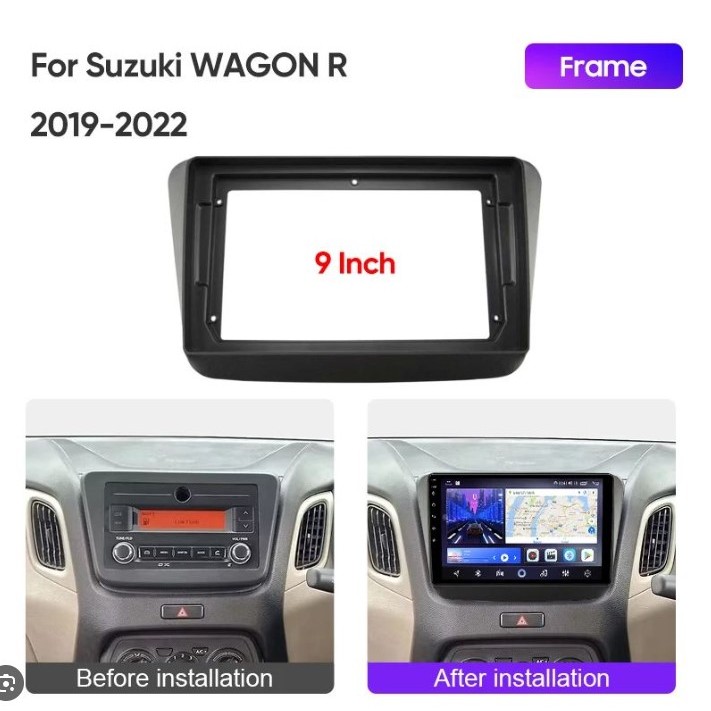 Frame 9 inch WAGON R list android