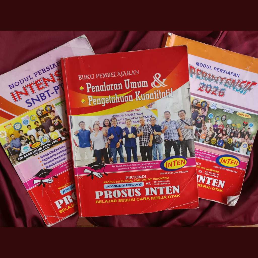 BUKU INTEN | PERSIAPAN PTN | UTBK