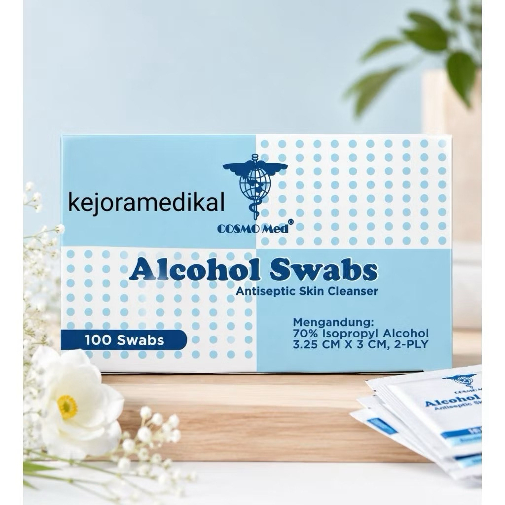 KS ALCOHOL PADS RESOURCES isi 100 PCS 2 PLAY