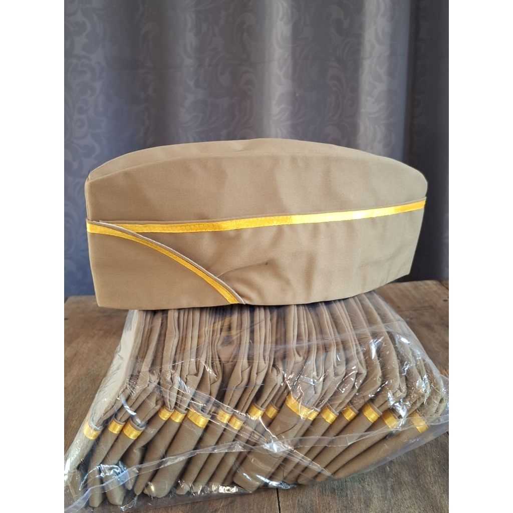 TOPI MUTZ PNS PITA KUNING PRIA WANITA