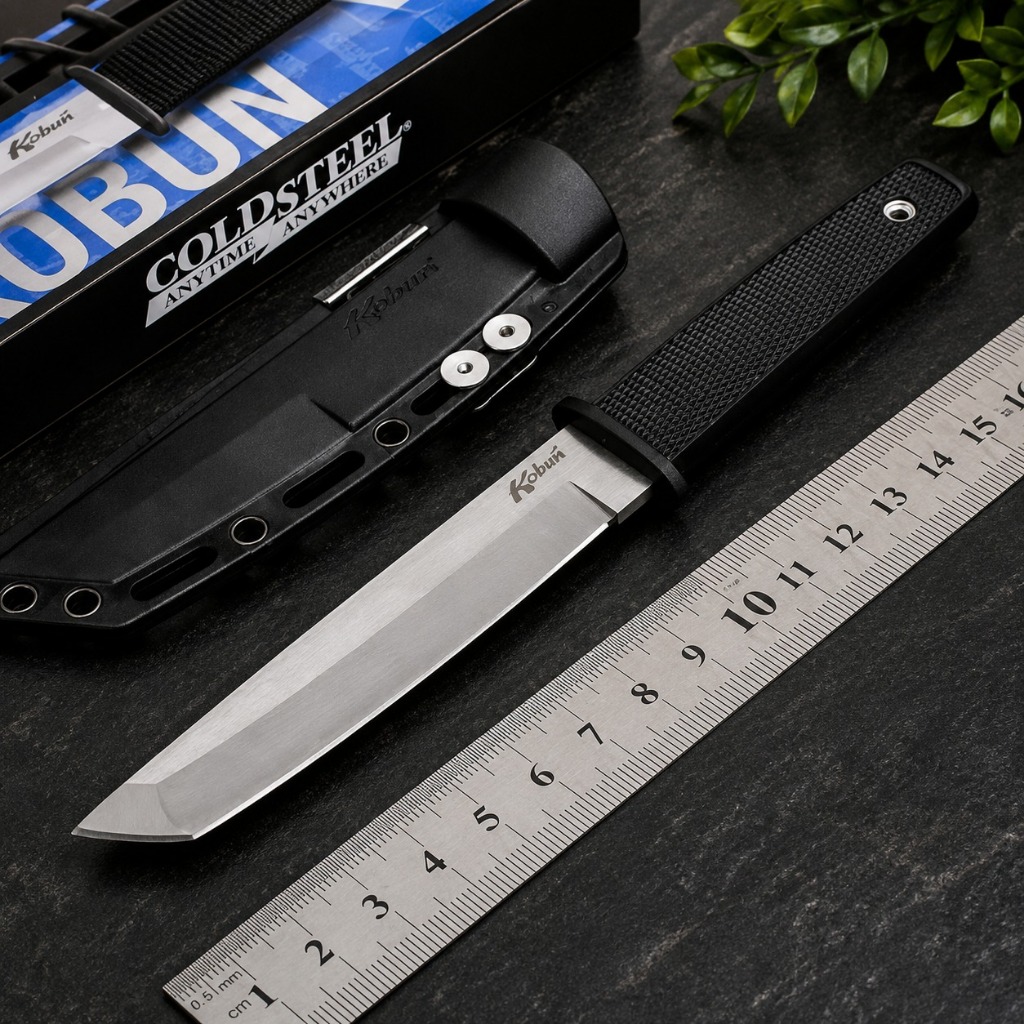 Pisau Survival Kit Kobun Cold Steel | Pisau Tactical Kobun Fix Knife Military Outdoor