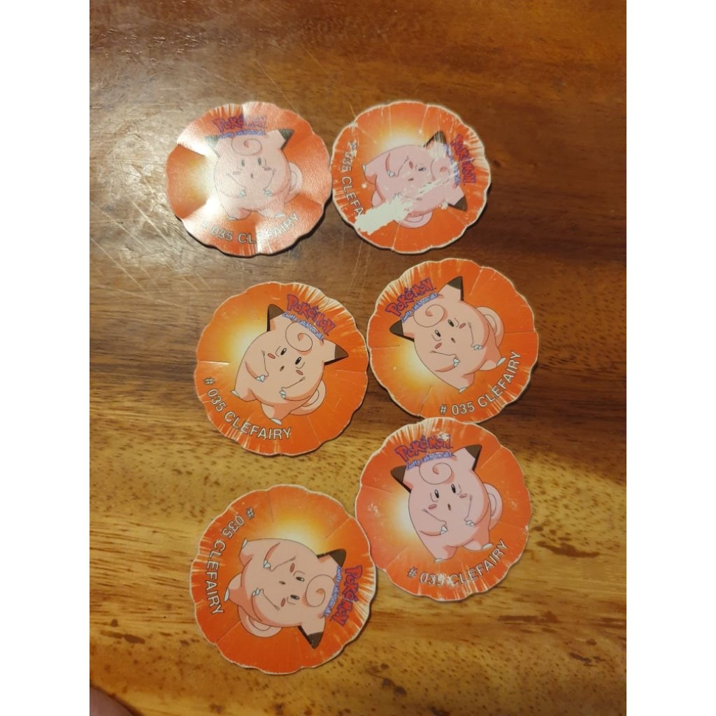 Tazos Smash Pokemon Clefairy