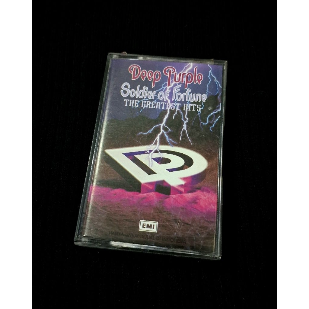 Like NEW Kaset Pita DEEP PURPLE - Soldier of Fortune || Cover VGC Sangat Bagus No Coretan
